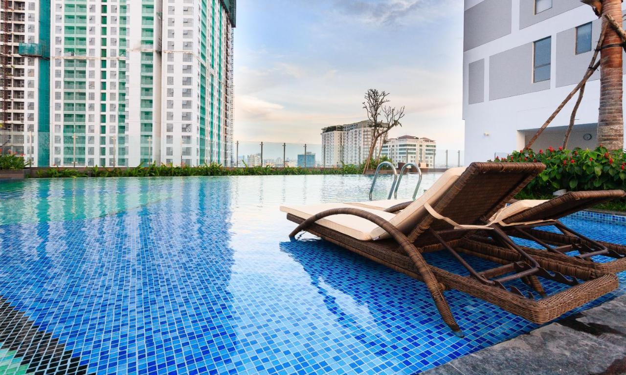 Chau Apartments - Infinity Pool- Ben Thanh Thành Pho Ho Chí Minh Esterno foto